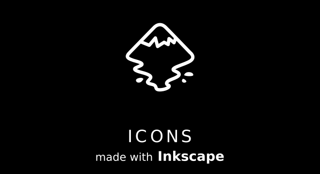 Criptoicons made by Inkscape